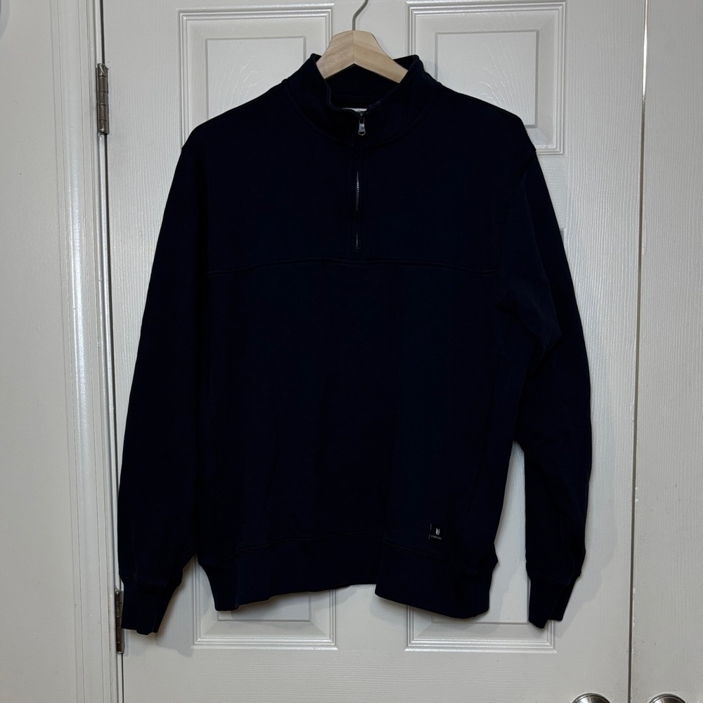 Linksoul Men's Black Zip-Up Pull Over